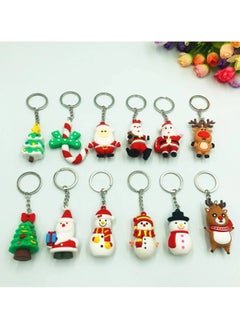 Buy Christmas Keychain - Keychain, Christmas Gifts for Kids, Santa Keychain, Christmas Decoration Items, Keychain for Girls, Christmas Gifts for Kids 4pcs in Egypt