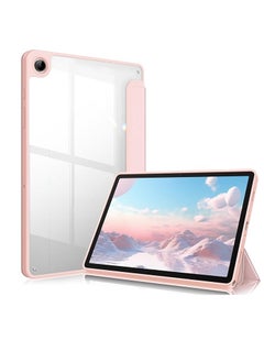 Buy Cover for Samsung Galaxy Tab A9  Cover Case 8.7 inch, Hybrid Shell Cover Case Tablet Coverwith Transparent Back - PINK in Egypt