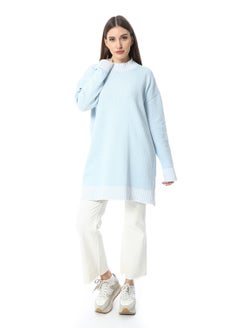 Buy Women Wool Long Pullover With High Neck in Egypt