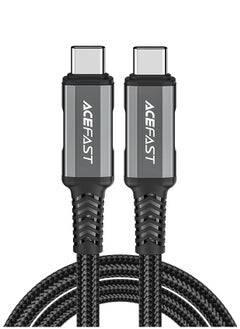 اشتري Charging Audio Video Data Cable C1-09 USB-C to USB-C – PD 240W Fast Charging, High-Speed Data & 4K Video Transfer في الامارات