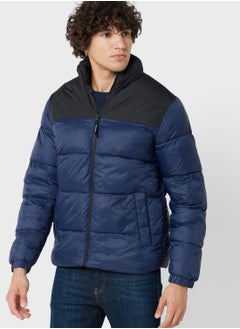 Buy Zip Through Puffer Jacket in UAE