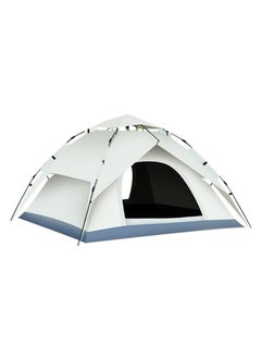 اشتري Fully Automatic Tent Outdoor 3-4 People Camping Thickening Rainproof(Beige) في الامارات