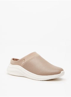 Buy Women'S Textured Slip-On Mules in UAE