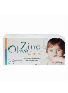 Buy Zinc Olive Skin Soothing Cream For Diaper Area 75g in UAE