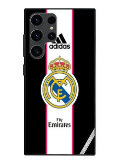 Buy Protective Case Cover For Samsung Galaxy S23 Ultra 5G Madrid Design Multicolour in UAE