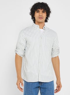 Buy Striped Slim Fit Shirt in Saudi Arabia