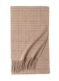 Buy Warm Long Cashmere Check Scarf Multicolour in UAE