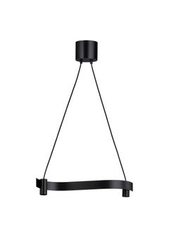 Buy Pendant Lamp Wave Shaped Black 60 Cm in Saudi Arabia