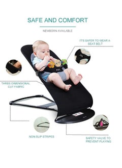 اشتري Baby Rocking Chair Children Sleeping Artifact Can Be Folded Breathable Baby Cradle Chair في الامارات