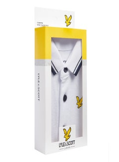 Buy Lyle and Scott Boys Baby and Toddler Gifting Classic Tipped Polo Romper in Saudi Arabia