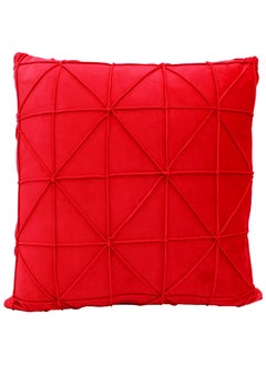 اشتري HOME IDENTITY CUSHION SCATTER | 50X50CM | RED في الامارات