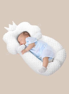 اشتري وسادة نوم للأطفال حديثي الولادة وسادة مهدئة متعددة الوظائف للرضع وسادة دعم رأس الطفل المحمولة كرسي استرخاء لحديثي الولادة في السعودية