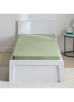 Buy Joy Adventurer Joyful Microfiber Single Jersey Fitted Sheet 90 X 200 X 25 Cm in Saudi Arabia