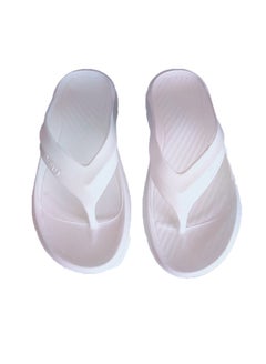 Buy Men's Flip Flops Men's Slippers footwear EV1406G White in UAE
