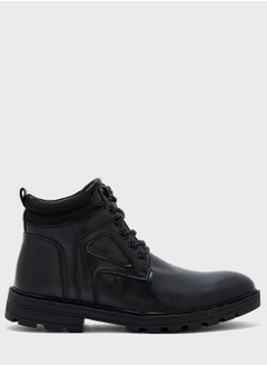 اشتري Casual Laced Boots في الامارات