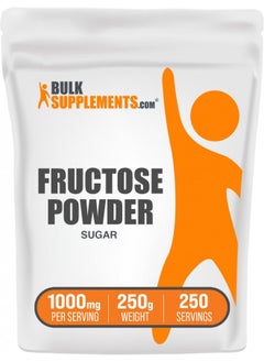 Buy BulkSupplements.com Fructose Powder - Powdered Sugar Alternative - Pure Cane Sugar Substitute - Granulated Sugar Powder - Sugar Substitute for Baking (250 Grams -8.8 oz) in UAE