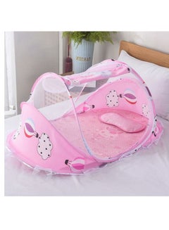 Buy Kids Infant Bed Mosquito Net Folding Mattress in UAE