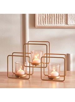 اشتري Levin Metal Votive Holder with Stand 34 x 21 x 10.5 cm في الامارات