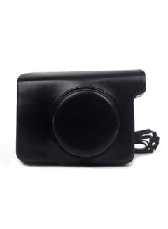Buy Vintage PU Leather Protective Case with Removable Strap for Fujifilm/Polaroid Instax Wide 300 Instant Film Camera in UAE