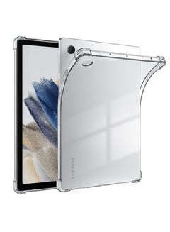 اشتري Clear Case for Galaxy Tab A8 2021(10.5 Inch) -X200/ -X205/ -X207, Shockproof Drop Protection Slim Lightweight TPU Transparent Back Cover Shell for Samsung Galaxy Tab A8 Clear Case في مصر
