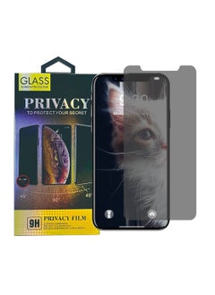 اشتري Privacy Screen Protector for iPhone 11/ XR Anti-Spy Tempered Glass Protector, Anti-Scratch, 9H Hardness في الامارات