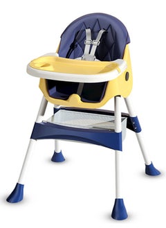 Buy Adjustable High Chair With Dining Tray And Safety Seat Belt For Children in Saudi Arabia