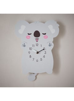 اشتري Playland Koala Pendulum Wall Clock 23.8 x 34 cm في الامارات