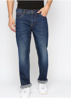 Buy Mid Wash Slim Fit Jeans in UAE