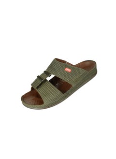 Buy 148-1099 Vital Mens Vital - Country Sandals 09131B Olive in UAE