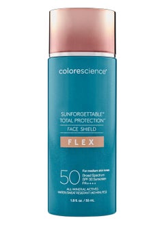 Buy Colorescience Total Protection Face Shield Flex SPF 50, 1.8 fl. oz - Medium in UAE