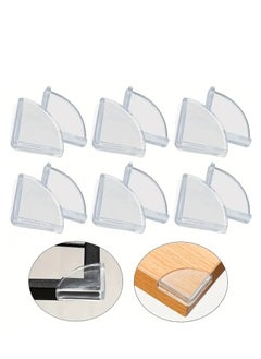 Buy 12pcs Table Corner Protectors, Soft Silicon Corner Protector Guards, Baby Safety Protection Edge Guards, Collision Avoidance Accessories in Saudi Arabia