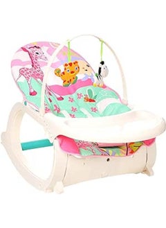 اشتري Little Angel Toys Portable Rocker 2 In 1 Shape Animals For Girls-Multicolor-0-36Month في مصر