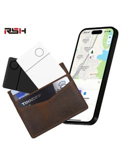 Buy Wallet Tracker Card Rechargeable Key Finder Luggage Tracker Item Locator Work with Apple Find My,Smart Bluetooth Tracker for Suitcase,Bag,Backpack Smart Tag Finder 2 Pack (Not Supported Android) in UAE