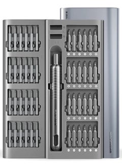 Buy Screwdriver Set, Premium 31-in-1 Aluminum Alloy Precision Screwdriver Kit with 48 S2 Steel Bits, Anodic Oxidation, Magnetic Storage Box, Pop-up Case and Durable Construction for Electronics in UAE