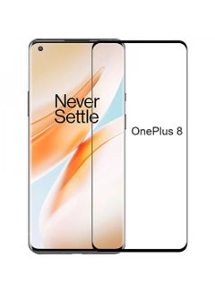 Buy Screen Protector For OnePlus 8 Curved Edge Tempered Glass Film in Saudi Arabia