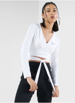 اشتري Signature Essential Short Laced Top في الامارات