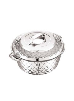 اشتري Queen Flower Stainless Steel Hotpot 4000Ml في الامارات