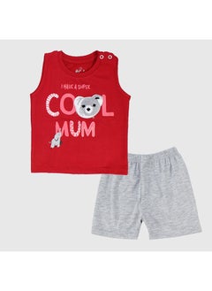 Buy "Super Cool Mom" Sleeveless Pyjama in Egypt