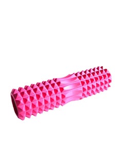اشتري Foam Yoga Roller For Body Muscle Relaxation Soft Box Pilates Home Gym Workout (45cm, Pink) في الامارات
