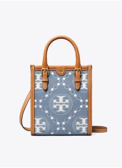 Buy Tory Burch T MONOGRAM DENIM MINI TOTE in Saudi Arabia