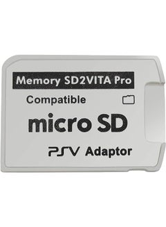 اشتري Ultimate Version Sd2Vita 5.0 Memory Card Adapter, Ps Vita Psvsd Micro Sd Adapter Psv 1000/2000 Pstv Fw 3.60 Henkaku Enso System… في السعودية