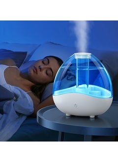 اشتري New Transparent Fog Humidifier Home Silent Small Air Purifier Large Capacity Ultrasonic Humidifier في الامارات