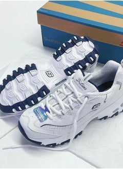 اشتري أحذية Skechers النسائية الجديدة للربيع والصيف قابلة للتنفس ونعل سميك كلاسيكي وأحذية رياضية كاجوال للأب في السعودية