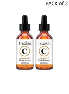 Buy TruSkin Vitamin C Serum for Face, Anti Aging Serum with Hyaluronic Acid, Vitamin E,2 PCS in Saudi Arabia