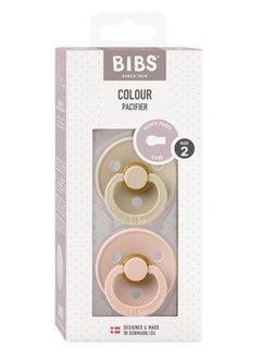 اشتري BIBS Pacifier Colour Round Pack of 2 في مصر