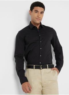 Buy Essential Slim Fit Shirt in UAE