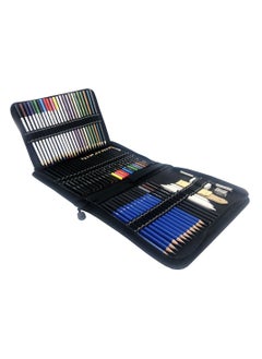 Buy 72-Piece Art Supplies Sketch Tool Set with Carrying Bag in UAE