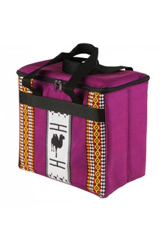 Buy Canvas Bag Basket for Tea, Coffee and Dallah Thermos for Travel Beige Multicolor Random Selection in Saudi Arabia