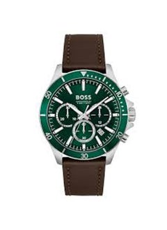 Buy Leather Chronograph Watch HB151.4098 in Egypt