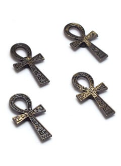 Buy 4 pieces of immatgar pharaonic Egyptian ankh key Fridge Magnets Egyptian souvenirs gifts - Inspired Gift from Egypt ( Light Black ) in Egypt